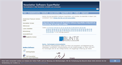 Desktop Screenshot of newsletter-software-referenzen.supermailer.de