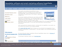 Tablet Screenshot of int.supermailer.de