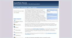 Desktop Screenshot of bounce.supermailer.de