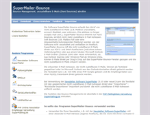Tablet Screenshot of bounce.supermailer.de